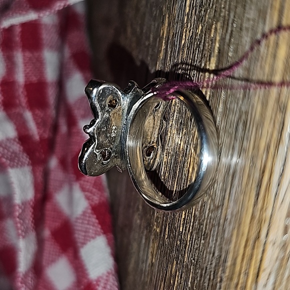 New Congac quartz Sterling Silver Ring - Picture 7 of 8